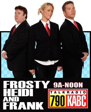 Frost Heidi and Frank on KABC 790
